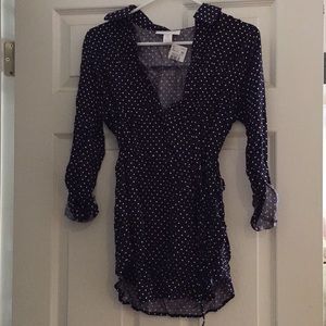 Motherhood maternity Polka dot tunic